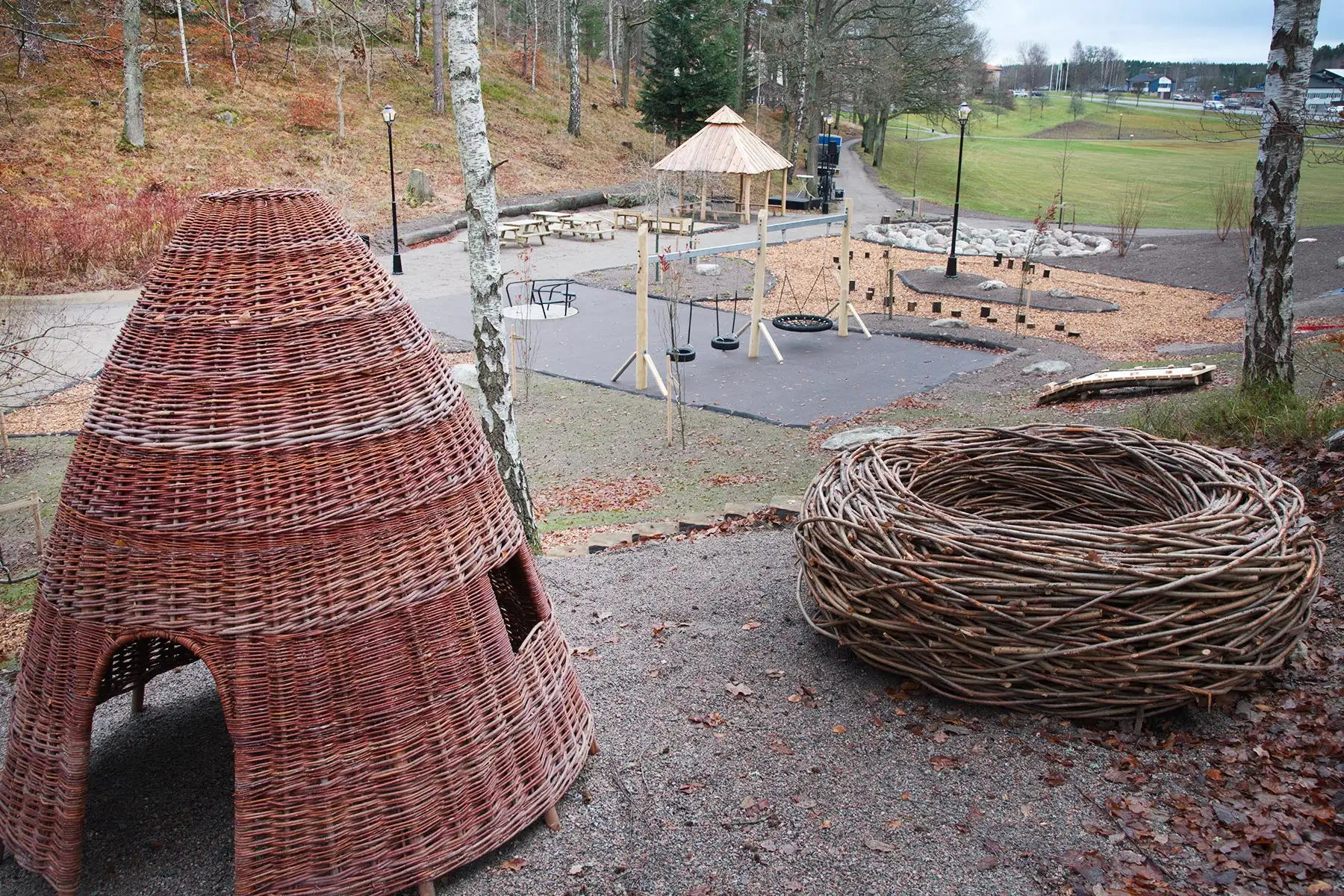 Vibjörnsparken lekplats