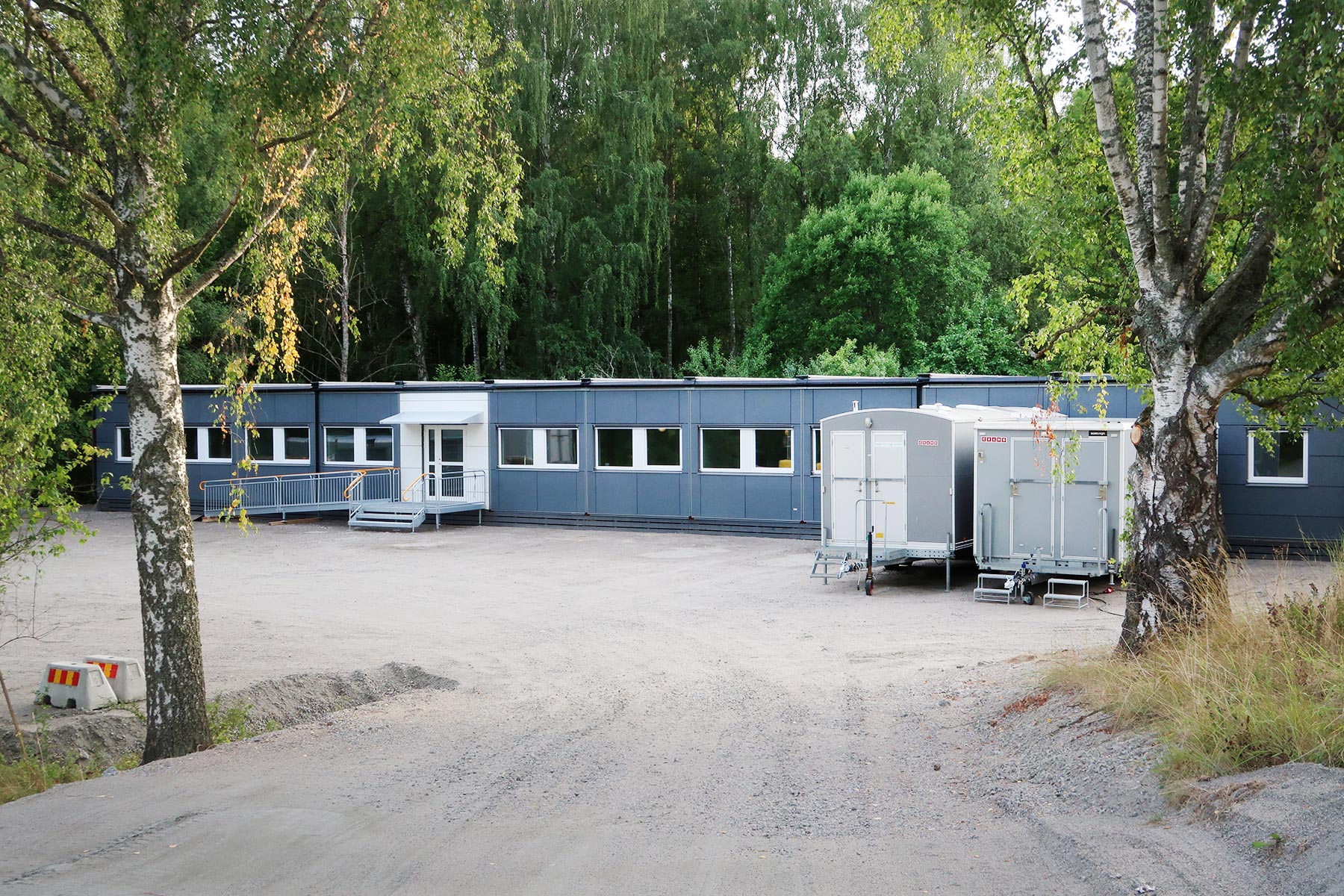 Underlag för arbetsbodar - byggnation av vårdcentrum i centrala Finspång