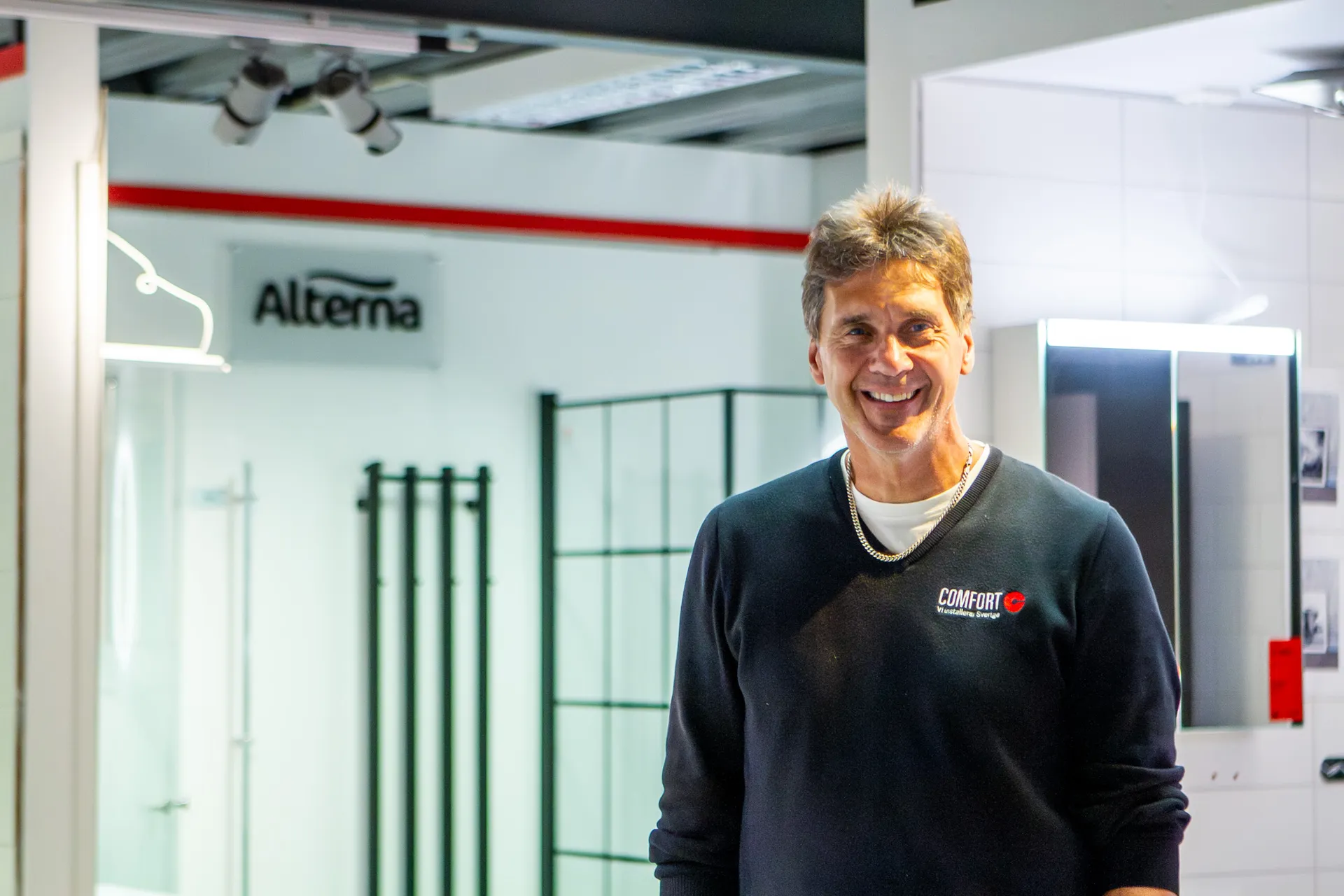 Roger Andersson, Comfort i Finspång.