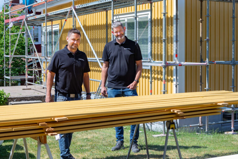 Pontus och Martin på Anderson & Baggman i Finspång.